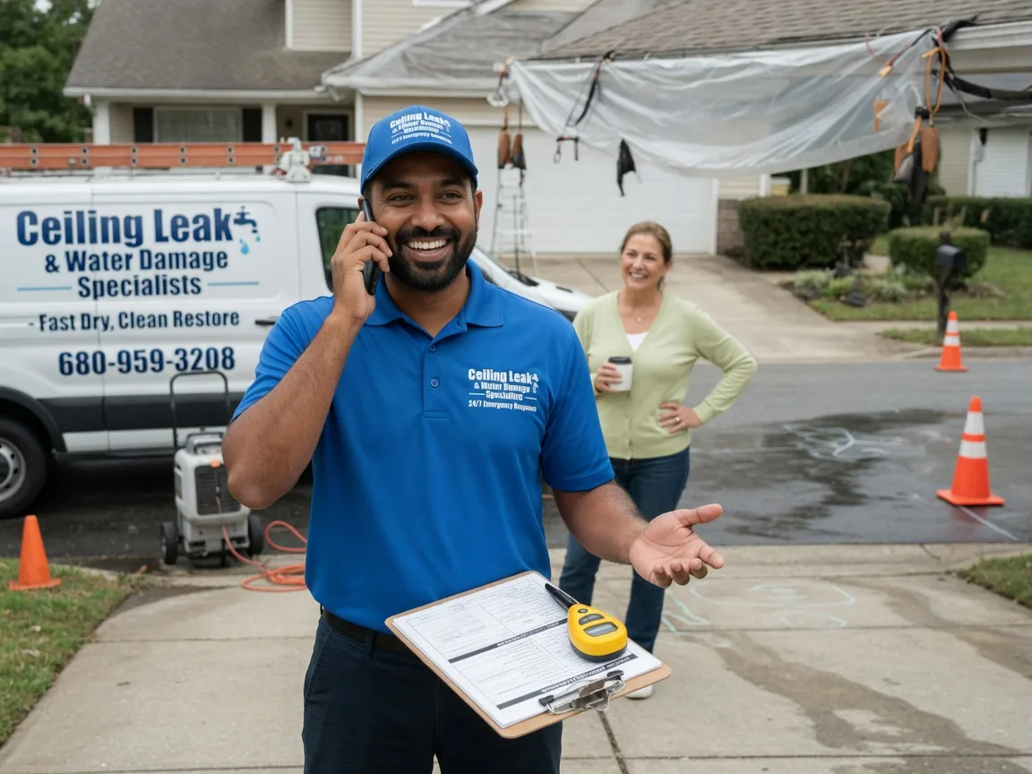 Ceiling Leak Cleanup New Martinsville, WV FAQs